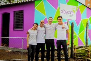 Hult Prize Winners of $1 million in start-up capital, IMPCT, for Playcares child care franchise model for Brazilian neighborhoods © 2016 Karen Rubin/news-photos-features.com