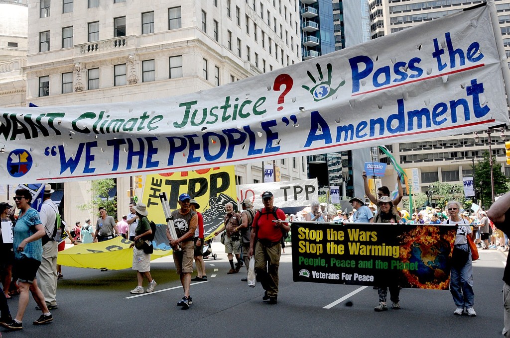 Climate Revolution March, Philadelphia July 24, 2016 © 2016 Karen Rubin/news-photos-features.com
