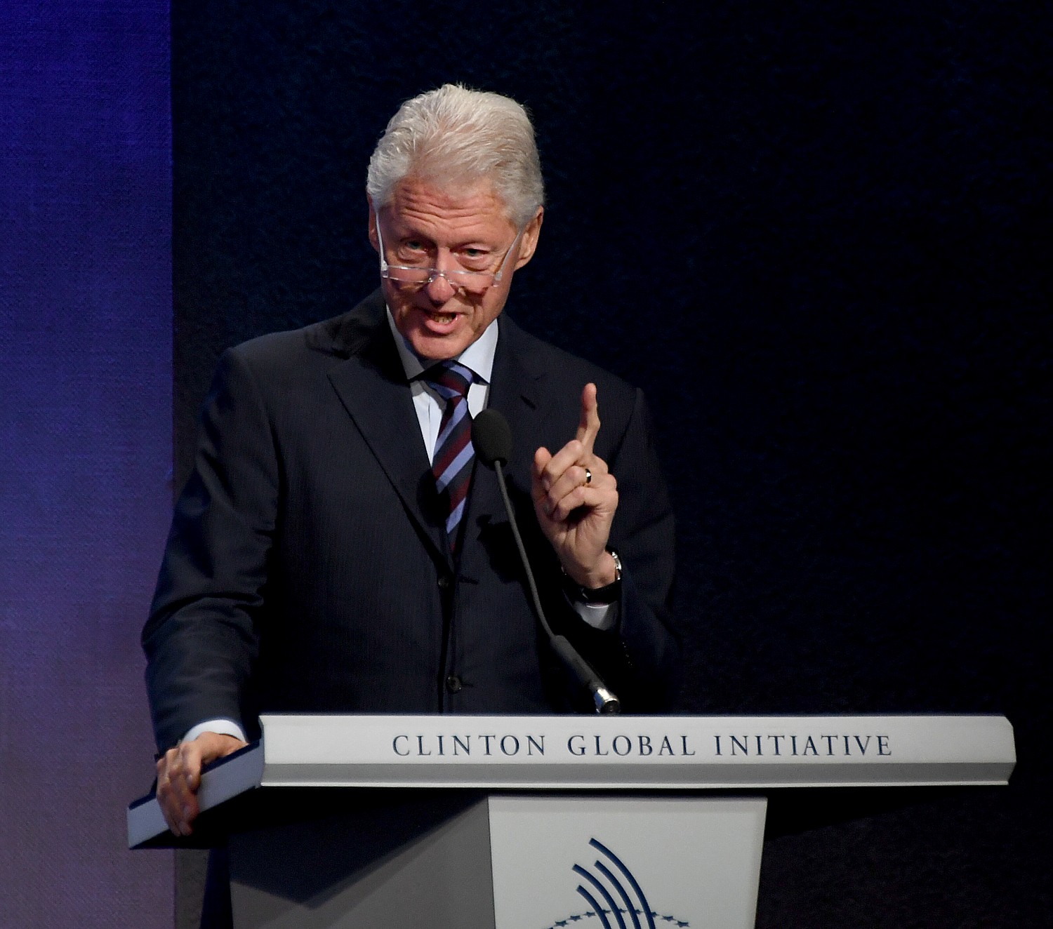 President Bill Clinton at the 2016 Clinton Global Initiative © 2016 Karen Rubin/news-photos-features.com