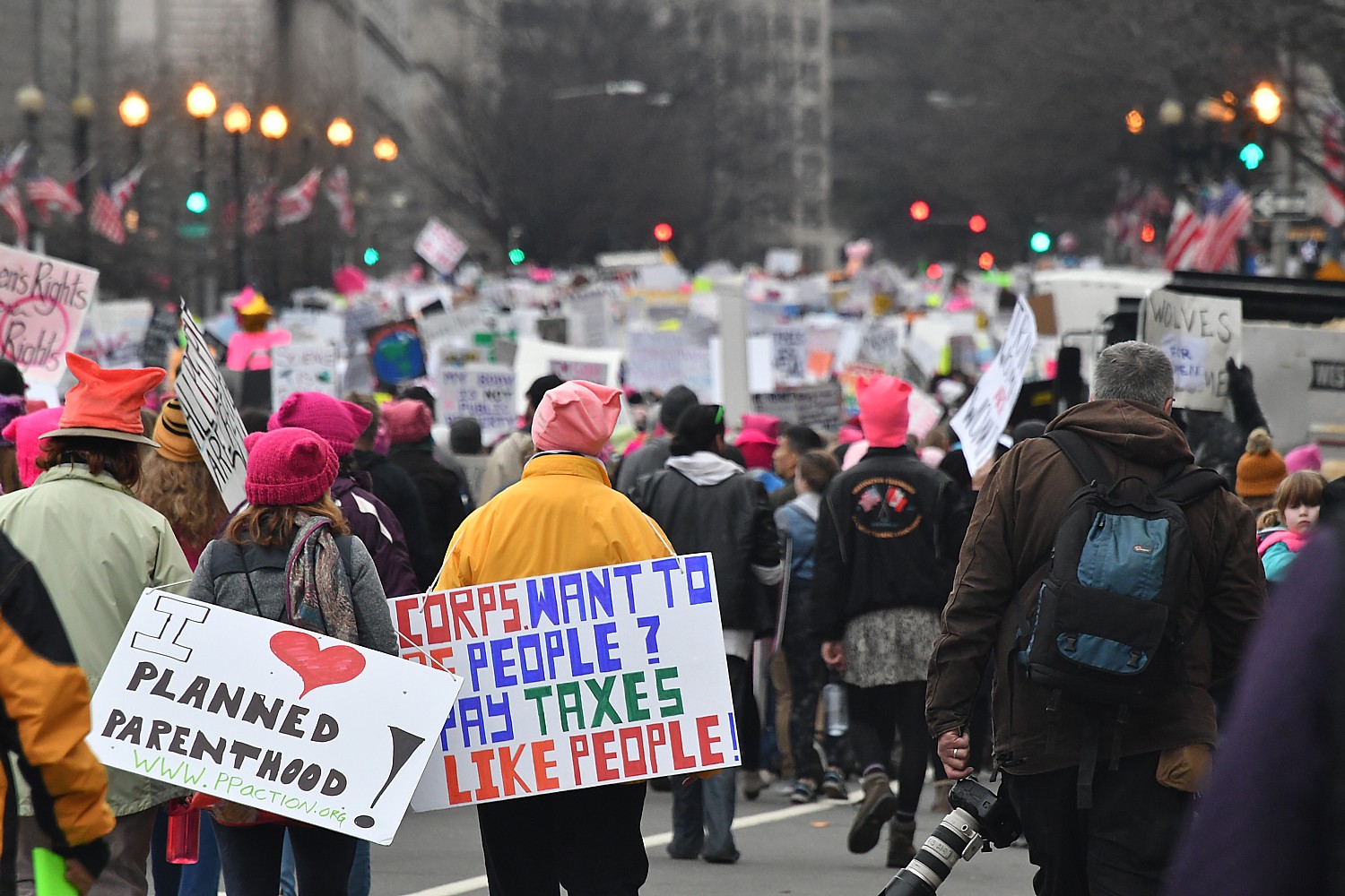 Women’s Marchers in numbers hard to ignore by Congressmen, Senators, State Legislators© 2017 Karen Rubin/news-photos-features.com